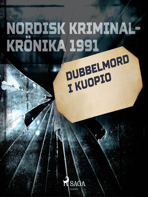 cover image of Dubbelmord i Kuopio